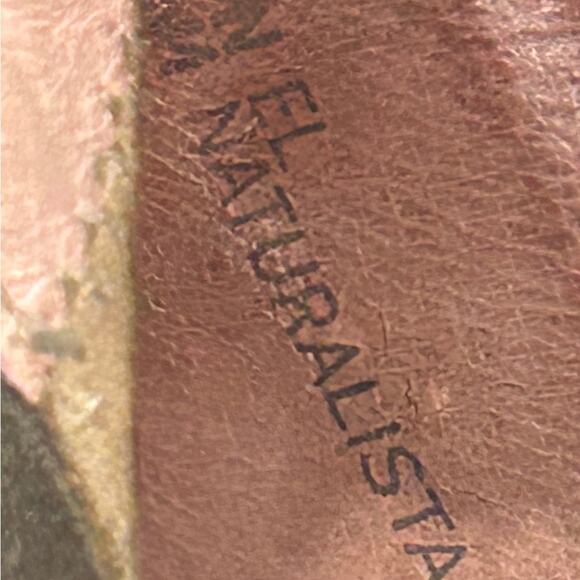 El Naturalista Womens Colibri Ankle Boots Size 40 US 9 Gray Distressed Leather - Picture 9 of 10